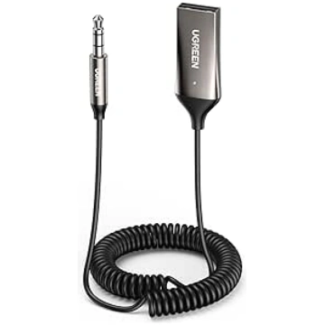 Ugreen Car Bluetooth Adapter, Bluetooth Receiver, 