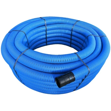 Drenāžas caurule bez filtra zila EVODRAIN FLEX Evo