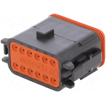 Connector: wire-wire | plug | female | DT | PIN: 1