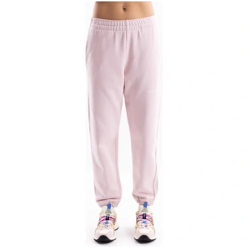 Pantalone basico in felpa color nude