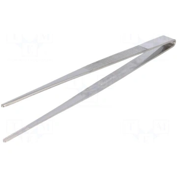 Tweezers | Tweezers len: 180mm | Blades: straight 