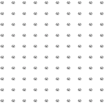 QUARKZMAN 100 precīzu lodīšu iepakojums, 5,5 mm di