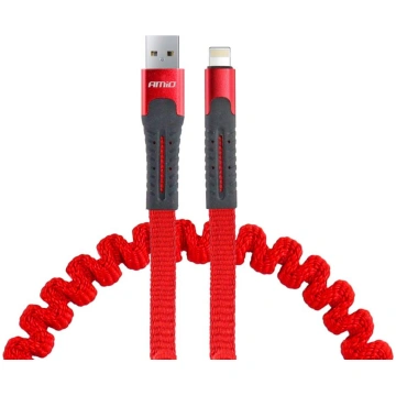 USB to Lightning spring cable 1.2m AMiO UC-13