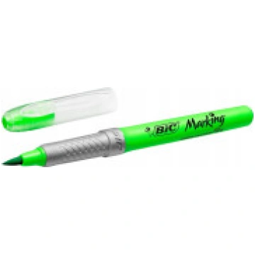 Bic Overstregningspen BIC Highlighter Grip grøn me