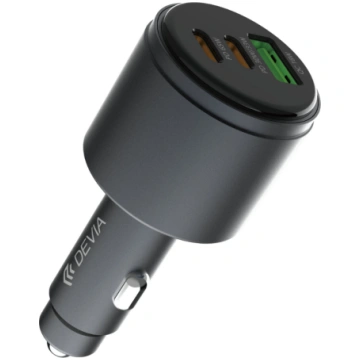 Devia Devia Extreme Metal USB 2x USB-C Auto lādētā