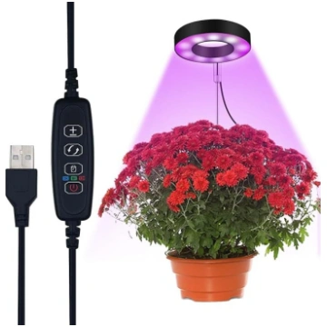 Augu lampa LED pilna spektra augšanas lampa Augstu