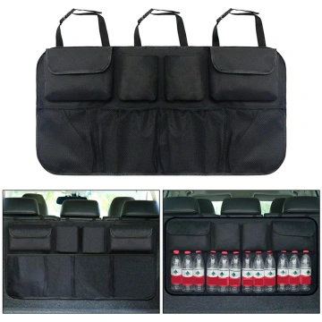 Automašīnas bagāžnieka organizators AG403B, melns 