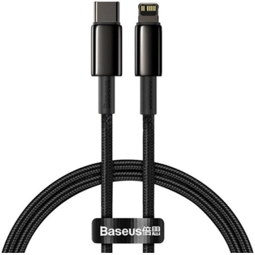 Kabel USB Baseus USB-C - Lightning 1 m Czarny (695