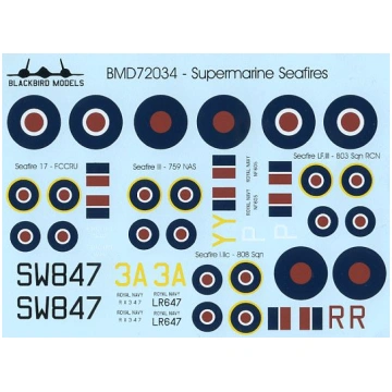 Supermarine Seafires Part 1 Blackbird Models