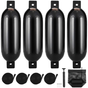 VEVOR Piepūšamie Ribveida Laivu Spārni 16.5×58.4 c