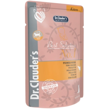 Dr.Clauder´s SP Nr.1 pouch Kitten Fine Chicken 85g