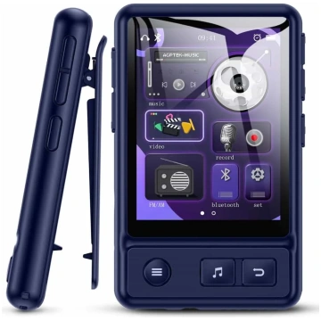 AGPTEK MP3 atskaņotājs Bluetooth 5.3 Touchscreen 3