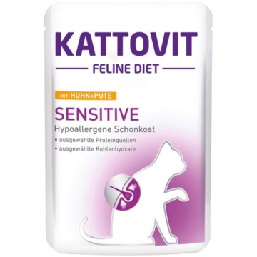 Veterinārie konservi kaķiem – Kattovit Pouch Sensi
