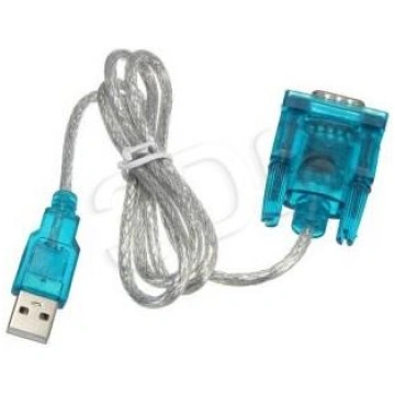 Akyga AK-CO-02 (RS-232 M - USB 2.0 M; 1m; silver c