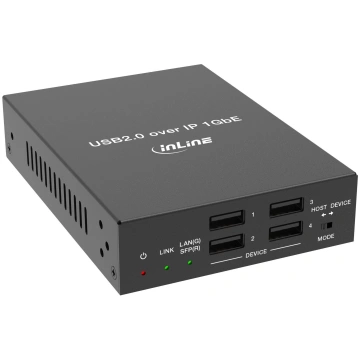 Poly InLine® USB 2.0 Host/Device Extender over IP,