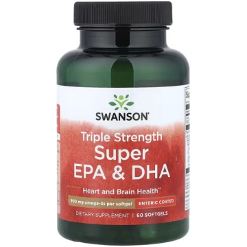 Swanson Vitamins, Super EPA & DHA, 900 mg, 60 Soft