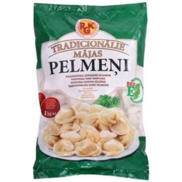 PELMEŅI TRADICIONĀLIE MĀJAS 1KG RGK