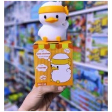 Light Friendly Ninja Duck 3D Silicone LED Night La