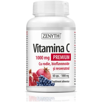 ZENYTH Vitamina C 1000mg Premium kapsulas N60