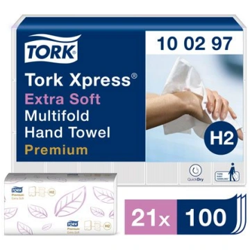 Roku salvetes TORK Premium Interfold Extra Soft H2