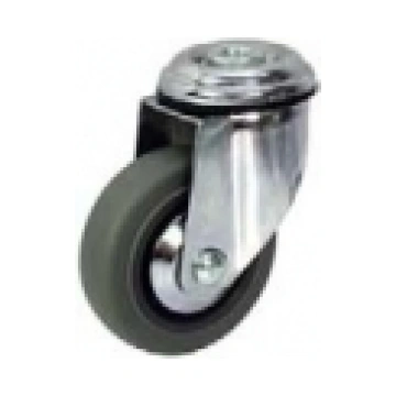 Trolley wheel turn.100mm grey