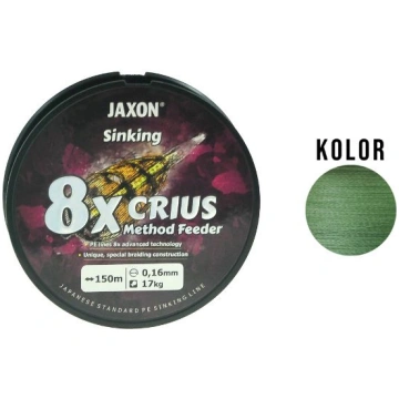 CRIUS 8X METHOD FEEDER SINKING BRAIDED LINE 0,10mm
