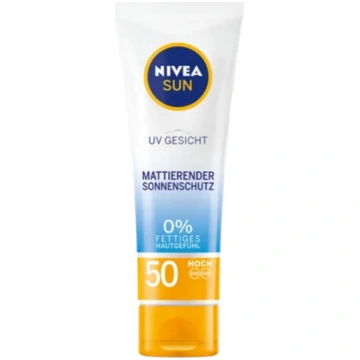 Krēms iedeguma kopšanai sejai Nivea Sun Shine Cont