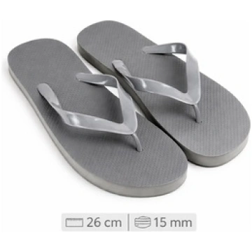 Baseina čības Flip Flop iešļūcenes 26 cm,pelēkas, 