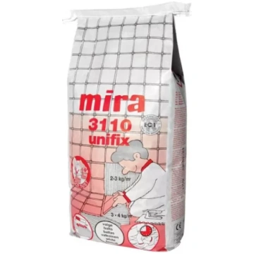 mira 3110 UNIFIX 25kg elastīga flīžu līme ar uzlab