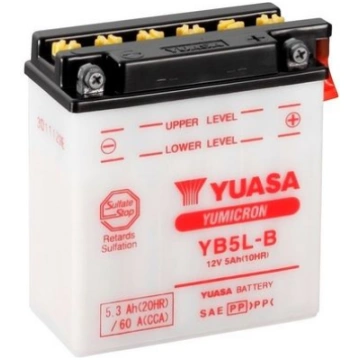Startera akumulatoru baterija YUASA YB5L-B
