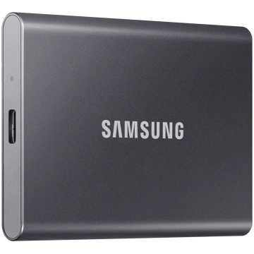 Portable Samsung Grey 4TB SSD T7 (MU-PC4T0T/WW) MU