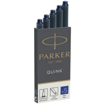 Tintes kapsulas PARKER pildspalvām QUINK zila tint