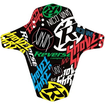 REVERSE Mudfender Nico Vink Stickerbomb (Multicolo