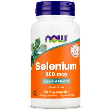 Selenium 200 mcg Now Foods 90 kapsulas