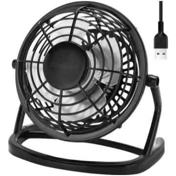 Mini USB Galda Ventilators ar Regulējamu Ātrumu un