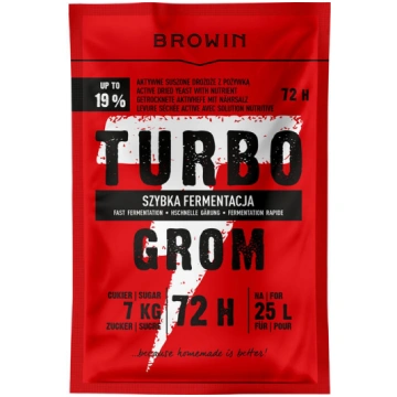 Browin distilēšanas raugs Turbo GROM 72h 403200, 1
