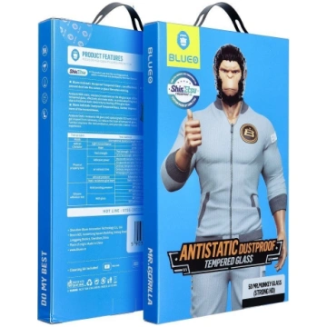 Tempered glass 5D Mr. Monkey Glass (Strong Lite) S