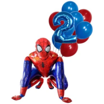 Spiderman gaisa balons - 2 gadi Spiderman balons -