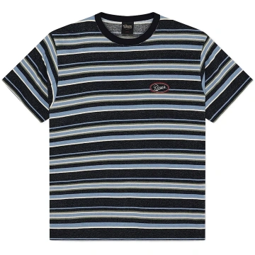 Deus Ex Machina - Forecourt Stripe Tee - izmērs XL