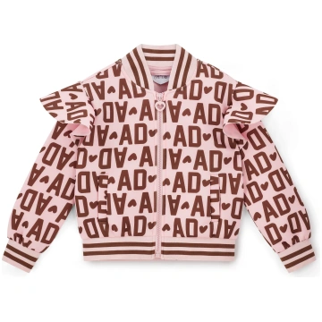 Brown Melody Bomber Jacket Adee