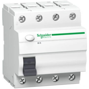 IID K 4P 25A 30mA AC nopl ūdes slēdzis Acti9 Lite 