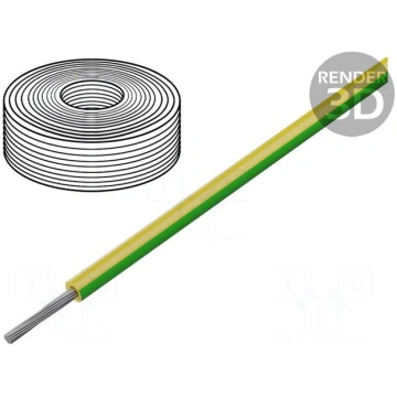 Wire | SiF | 1x10mm2 | stranded | Cu | LSZH,silico