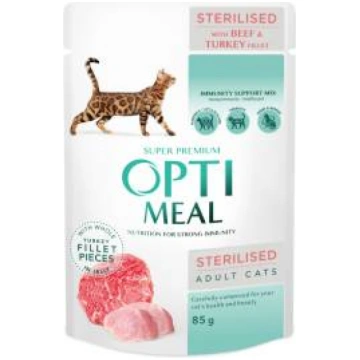 OPTIMEAL™ Pilnvērtīga barība sterilizētiem un kast