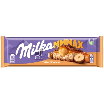 Milka Toffee whole nuts šokolādes tāfelīte 300g