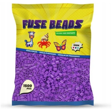 Violetas gludināmās pērlītes Benny Beads 1500 gab.
