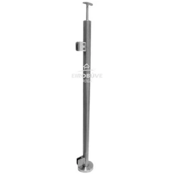 Margu statnis stiklam, Ø42,4x2mm, ar drošības plau