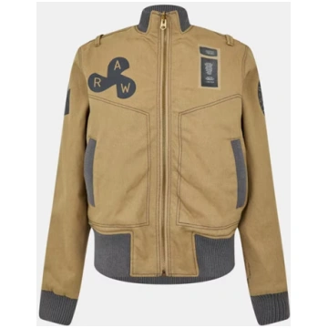 Men's E Oversized Fit Bomber Jacket