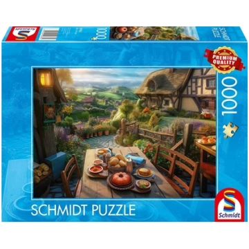 Schmidt Spiele Puzzle PQ 1000 ¦niadanie na ¶wieym 