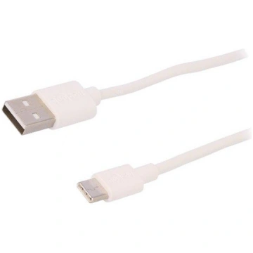 Cable; USB 2.0; USB A plug,USB C plug; 2m; white; 