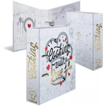 Ring binder HERMA 19669 A4 D-gredzens Glabāšana Ze